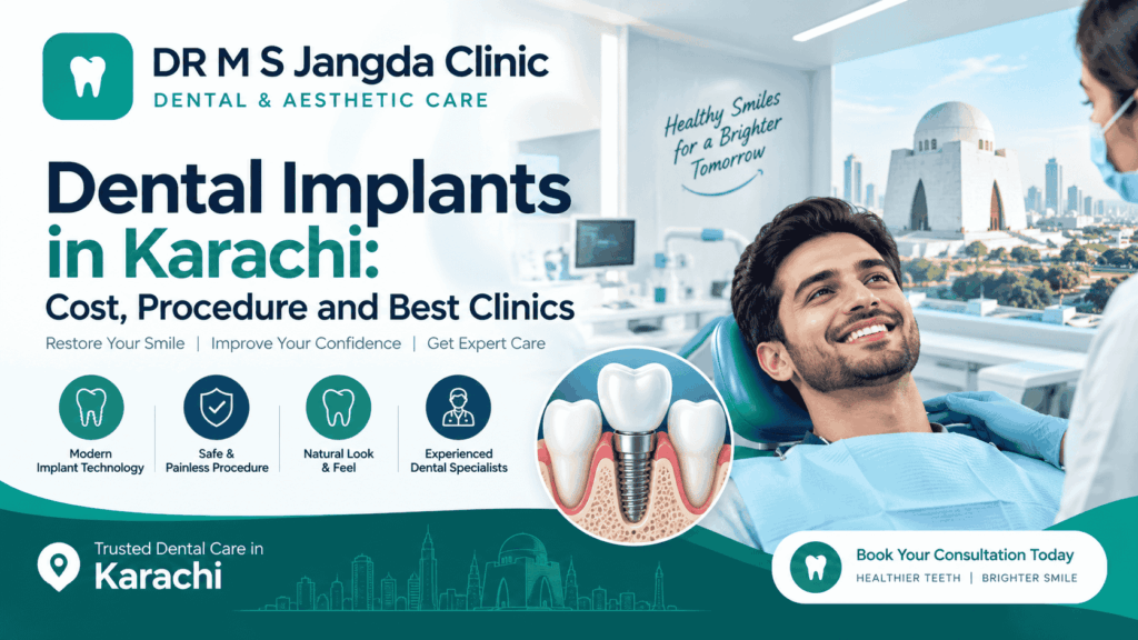 Dental Implants in Karachi: Cost, Procedure and Best Clinics